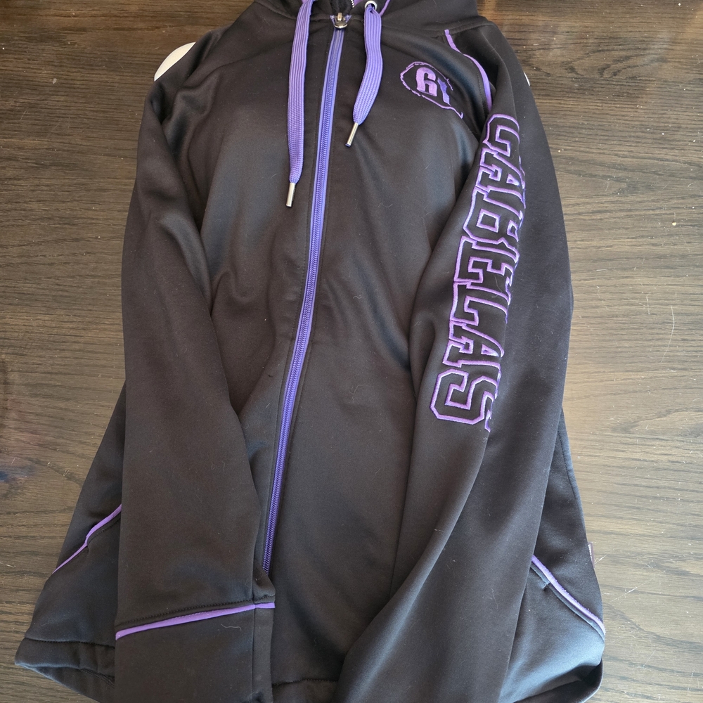 Cabela's Black and Purple Hoodie Size 2xl  Full Zip